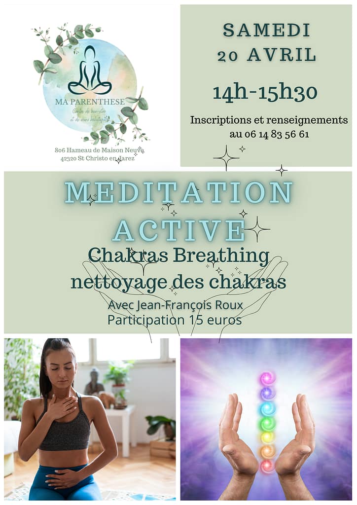 Méditation active chakras breathing