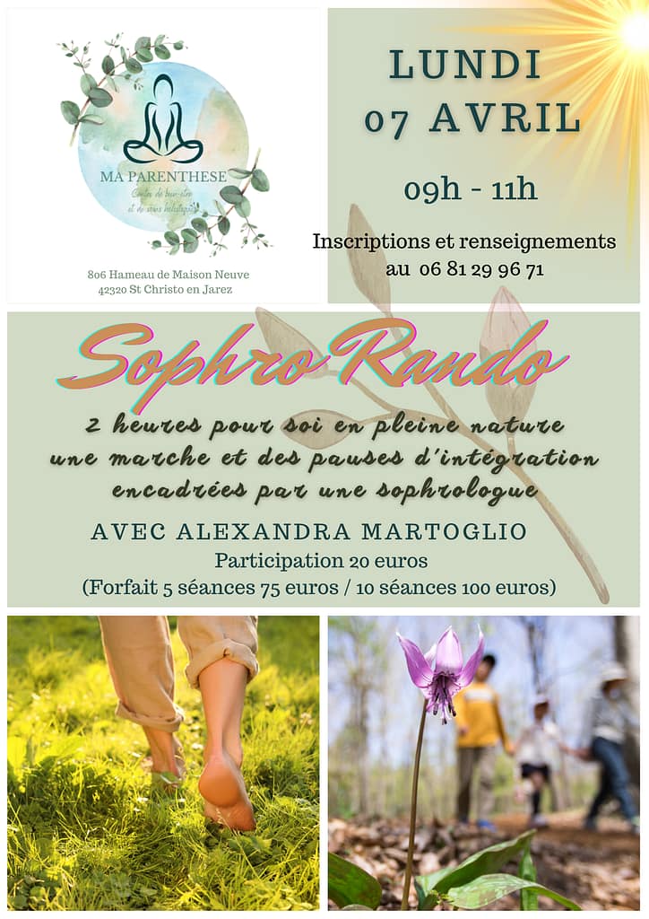 Sophro randonnée 07 avril