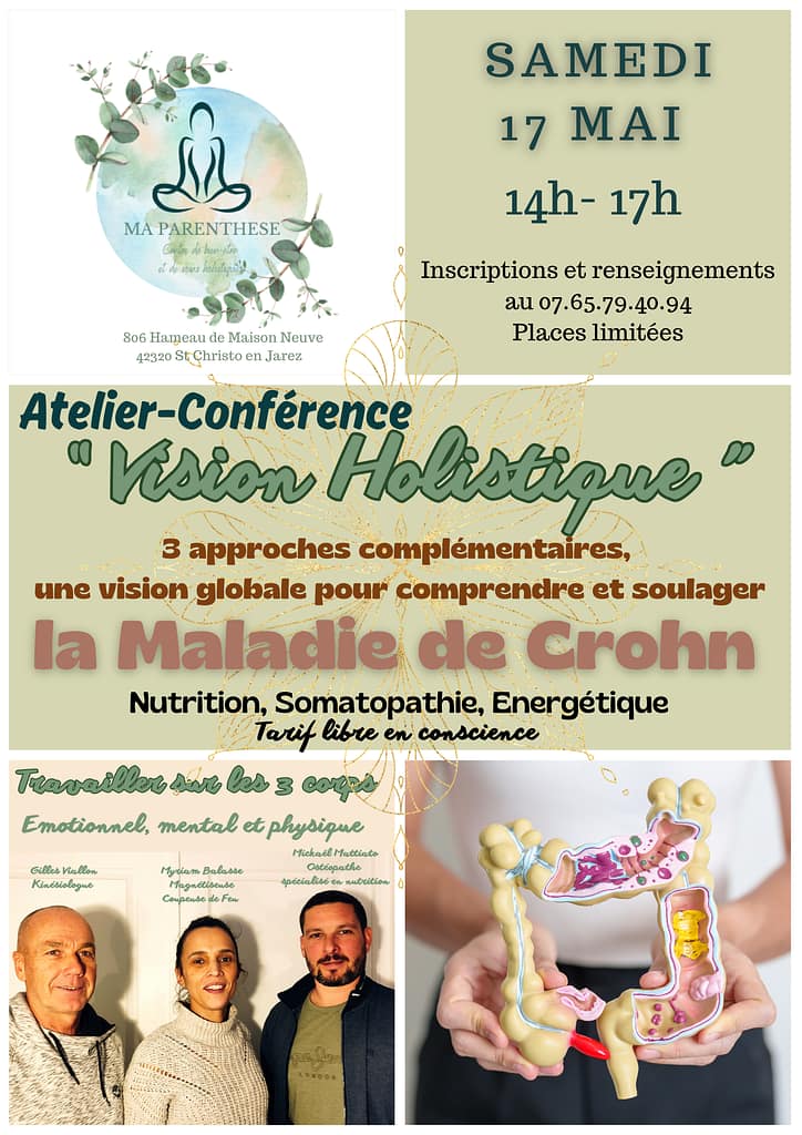 Atelier vision holistique sur la maladie de Crohn