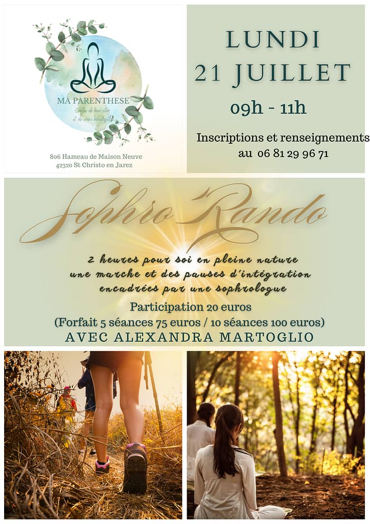 Sophro Rando du 21 Juillet